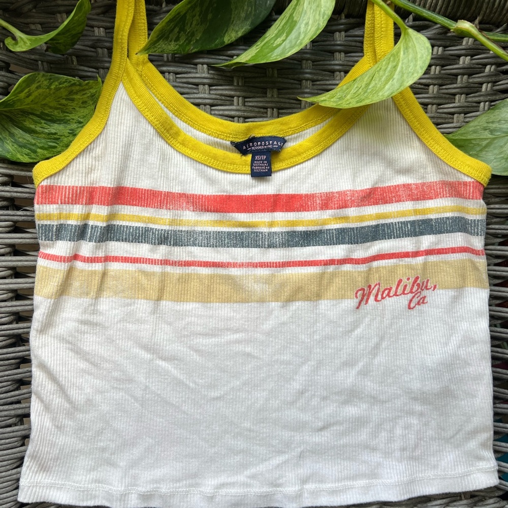 Aeropostale tank crop top XS